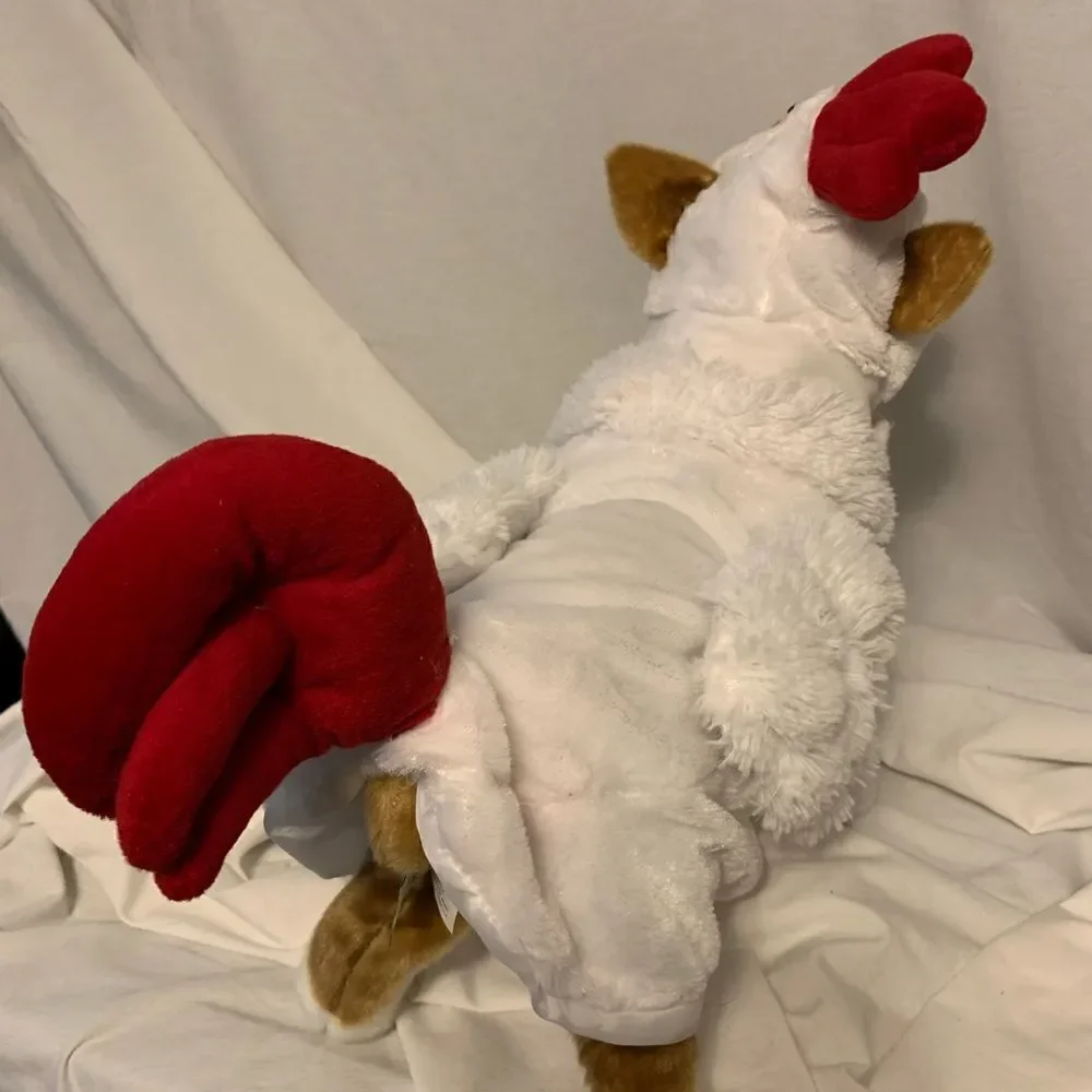 Doggie Rooster Halloween Costume Sz S